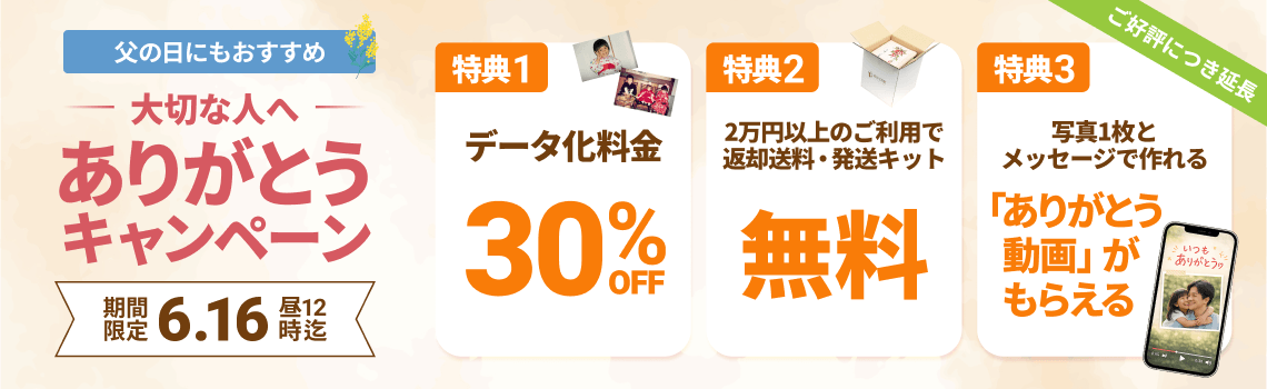 大切な人へありがとうキャンペーン